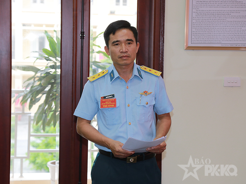 Đảng ủy Cục Ch&iacute;nh trị Qu&acirc;n chủng Ph&ograve;ng kh&ocirc;ng-Kh&ocirc;ng qu&acirc;n tổ chức Hội thi B&iacute; thư chi bộ năm 2026