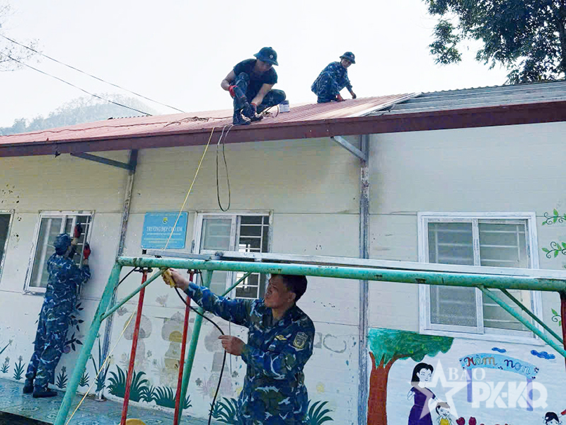 Sư đo&agrave;n 365 khởi c&ocirc;ng x&acirc;y dựng điểm trường mầm non tại tỉnh Lạng Sơn
