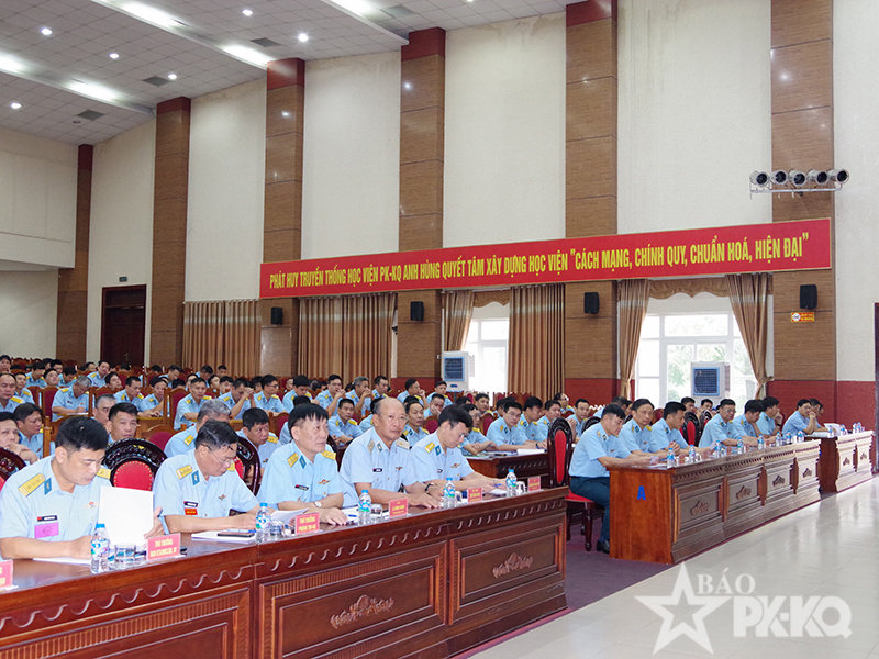 Học viện Ph&ograve;ng kh&ocirc;ng-Kh&ocirc;ng qu&acirc;n tổ chức thi Chủ nhiệm bộ m&ocirc;n giỏi năm 2026