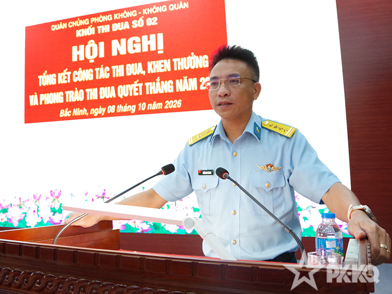 Khối thi đua số 2, Qu&acirc;n chủng PK-KQ tổng kết Phong tr&agrave;o Thi đua quyết thắng năm 2026