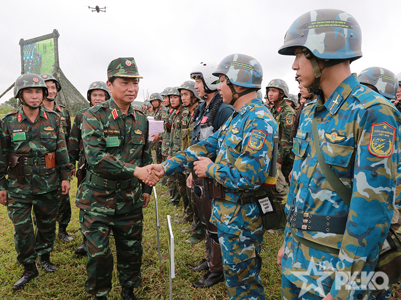 Quân chủng Phòng không-Không quân hoàn thành tốt nhiệm vụ Diễn tập thực binh bắn đạn thật do Quân khu 4 tổ chức