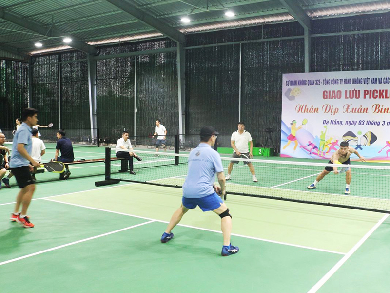 Sư đo&agrave;n 372 tổ chức giải pickleball ch&agrave;o mừng kỷ niệm 71 năm Ng&agrave;y truyền thống Kh&ocirc;ng qu&acirc;n nh&acirc;n d&acirc;n Việt Nam