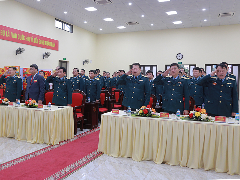 Cử tri Qu&acirc;n chủng Ph&ograve;ng kh&ocirc;ng - Kh&ocirc;ng qu&acirc;n tham gia bầu cử đại biểu Quốc hội kh&oacute;a XVI v&agrave; đại biểu Hội đồng nh&acirc;n d&acirc;n c&aacute;c cấp nhiệm kỳ 2026-2031