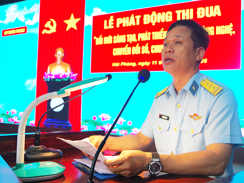C&aacute;c đơn vị trong Qu&acirc;n chủng Ph&ograve;ng kh&ocirc;ng-Kh&ocirc;ng qu&acirc;n ph&aacute;t động Phong tr&agrave;o thi đua &ldquo;Đổi mới s&aacute;ng tạo, ph&aacute;t triển khoa học, c&ocirc;ng nghệ, chuyển đổi số, chuyển đổi xanh&rdquo; giai đoạn 2026-2030