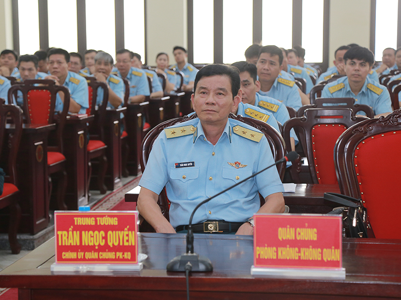 Qu&acirc;n chủng Ph&ograve;ng kh&ocirc;ng-Kh&ocirc;ng qu&acirc;n tham gia Hội nghị cập nhật, bồi dưỡng kiến thức cho c&aacute;n bộ, c&ocirc;ng chức Ng&agrave;nh Kiểm tra Đảng do Ủy ban Kiểm tra Trung ương tổ chức