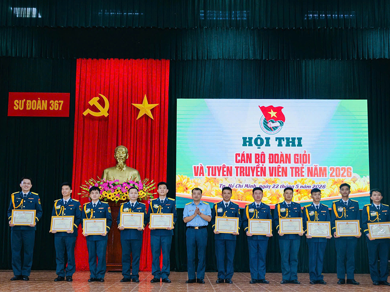 Tuổi trẻ Sư đo&agrave;n 367 đua t&agrave;i, lan tỏa nhiệt huyết cống hiến