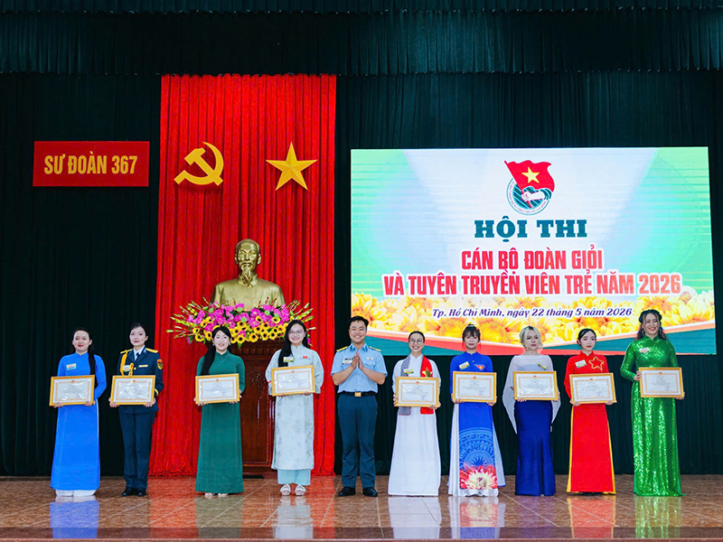 Tuổi trẻ Sư đo&agrave;n 367 đua t&agrave;i, lan tỏa nhiệt huyết cống hiến