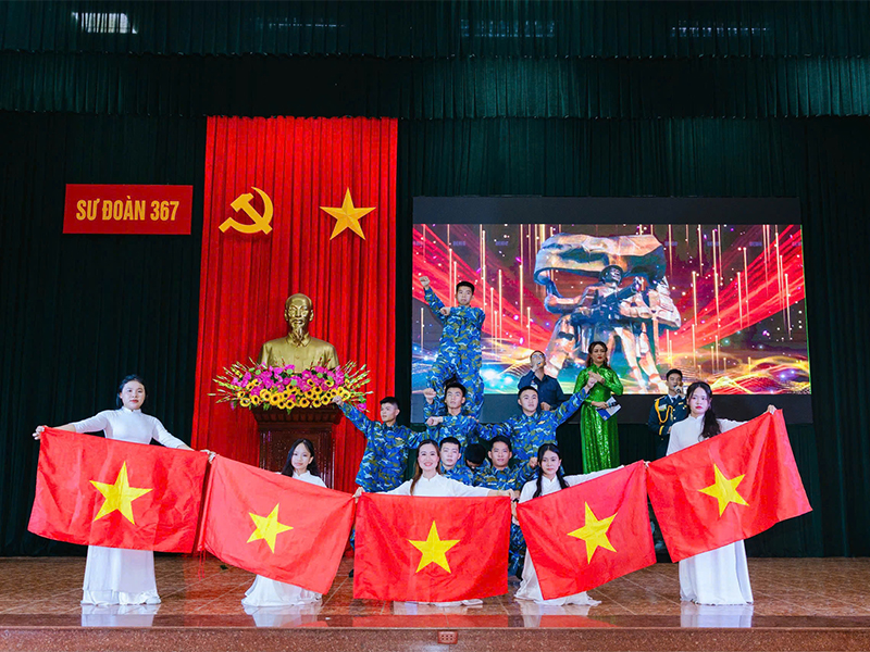 Tuổi trẻ Sư đo&agrave;n 367 đua t&agrave;i, lan tỏa nhiệt huyết cống hiến