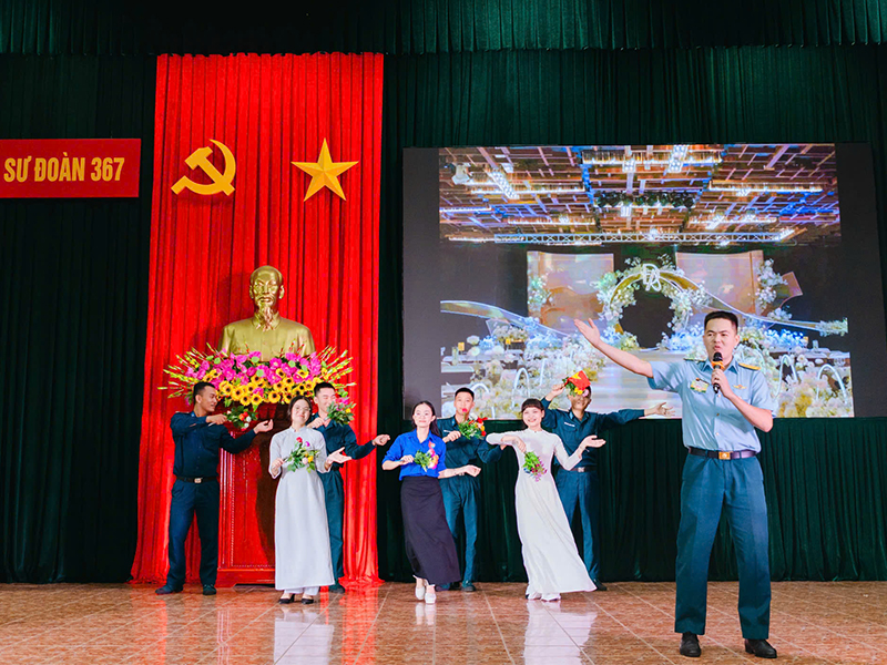 Tuổi trẻ Sư đo&agrave;n 367 đua t&agrave;i, lan tỏa nhiệt huyết cống hiến