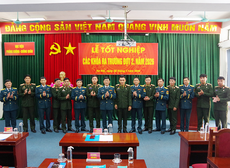 Học viện Ph&ograve;ng kh&ocirc;ng-Kh&ocirc;ng qu&acirc;n tổ chức Lễ tốt nghiệp ra trường đợt 2 năm 2026