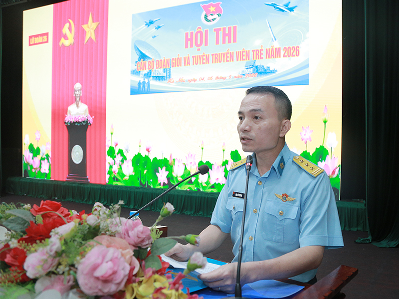 Lữ đo&agrave;n Th&ocirc;ng tin 26 khai mạc Hội thi C&aacute;n bộ Đo&agrave;n giỏi v&agrave; tuy&ecirc;n truyền vi&ecirc;n trẻ năm 2026