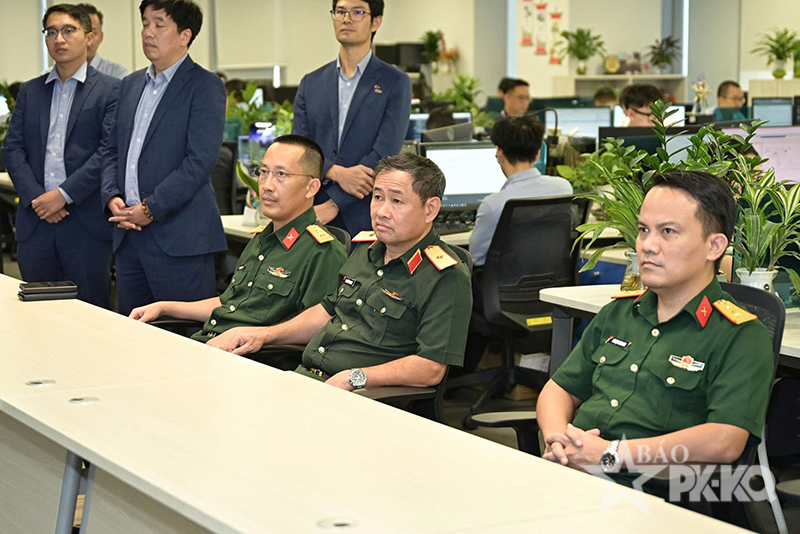 MB đ&oacute;n Đo&agrave;n kiểm tra chuy&ecirc;n đề cải c&aacute;ch h&agrave;nh ch&iacute;nh v&agrave; chuyển đổi số của Bộ Quốc ph&ograve;ng