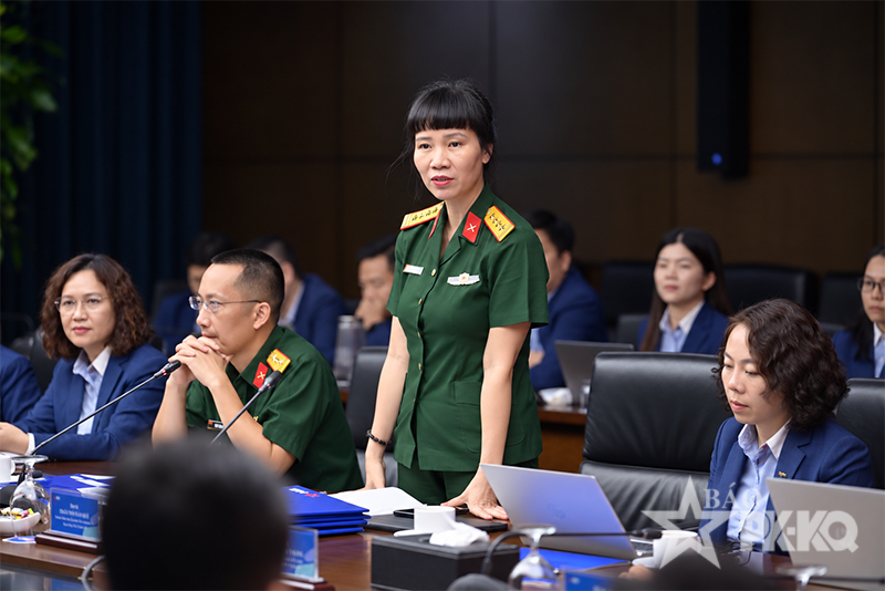 MB đ&oacute;n Đo&agrave;n kiểm tra chuy&ecirc;n đề cải c&aacute;ch h&agrave;nh ch&iacute;nh v&agrave; chuyển đổi số của Bộ Quốc ph&ograve;ng