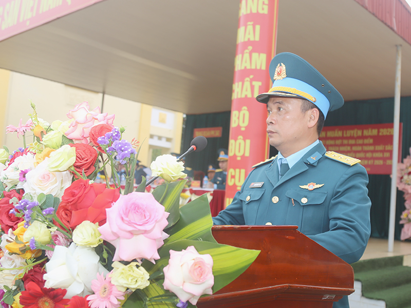 C&aacute;c đơn vị trong Qu&acirc;n chủng Ph&ograve;ng kh&ocirc;ng - Kh&ocirc;ng qu&acirc;n tổ chức Lễ ra qu&acirc;n huấn luyện năm 2026