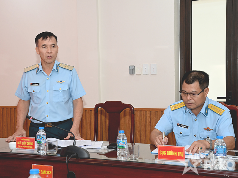 Khối thi đua số 1 Qu&acirc;n chủng Ph&ograve;ng kh&ocirc;ng-Kh&ocirc;ng qu&acirc;n tổng kết c&ocirc;ng t&aacute;c thi đua, khen thưởng v&agrave; Phong tr&agrave;o Thi đua quyết thắng năm 2026
