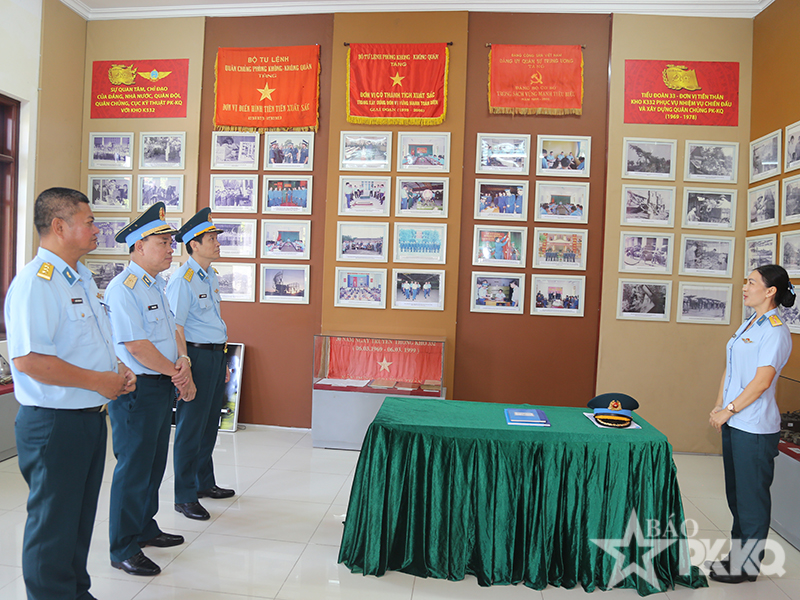 Qu&acirc;n chủng Ph&ograve;ng kh&ocirc;ng-Kh&ocirc;ng qu&acirc;n kiểm tra kết quả x&acirc;y dựng đơn vị vững mạnh to&agrave;n diện &ldquo;mẫu mực, ti&ecirc;u biểu&rdquo; năm 2026 tại Nh&agrave; m&aacute;y A31 v&agrave; Kho K332