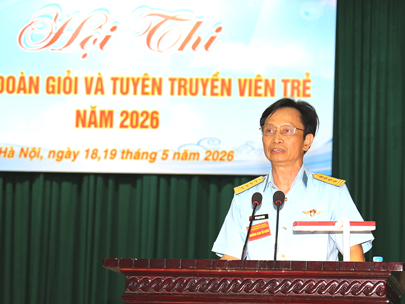 Học viện Ph&ograve;ng kh&ocirc;ng-Kh&ocirc;ng qu&acirc;n tổ chức Hội thi c&aacute;n bộ Đo&agrave;n giỏi v&agrave; tuy&ecirc;n truyền vi&ecirc;n trẻ năm 2026