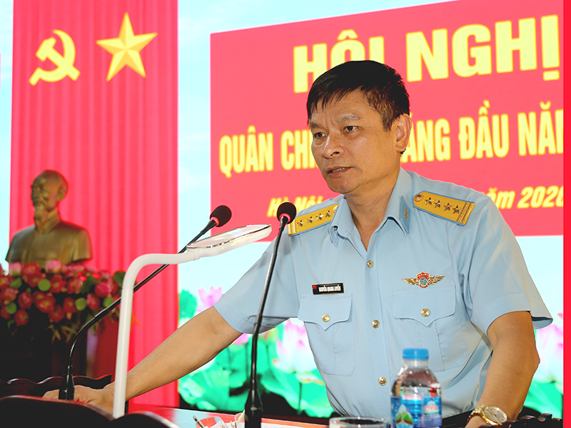 Cục Hậu cần - Kỹ thuật Qu&acirc;n chủng Ph&ograve;ng kh&ocirc;ng-Kh&ocirc;ng qu&acirc;n tổ chức, chỉ đạo bảo đảm tốt  hậu cần, kỹ thuật cho c&aacute;c nhiệm vụ