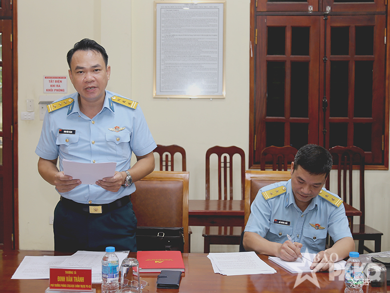 Cục Ch&iacute;nh trị Qu&acirc;n chủng Ph&ograve;ng kh&ocirc;ng-Kh&ocirc;ng qu&acirc;n giao nhiệm vụ cho đội tuyển tham gia Hội thi Thợ giỏi ng&agrave;nh Cơ kh&iacute; to&agrave;n qu&acirc;n năm 2026