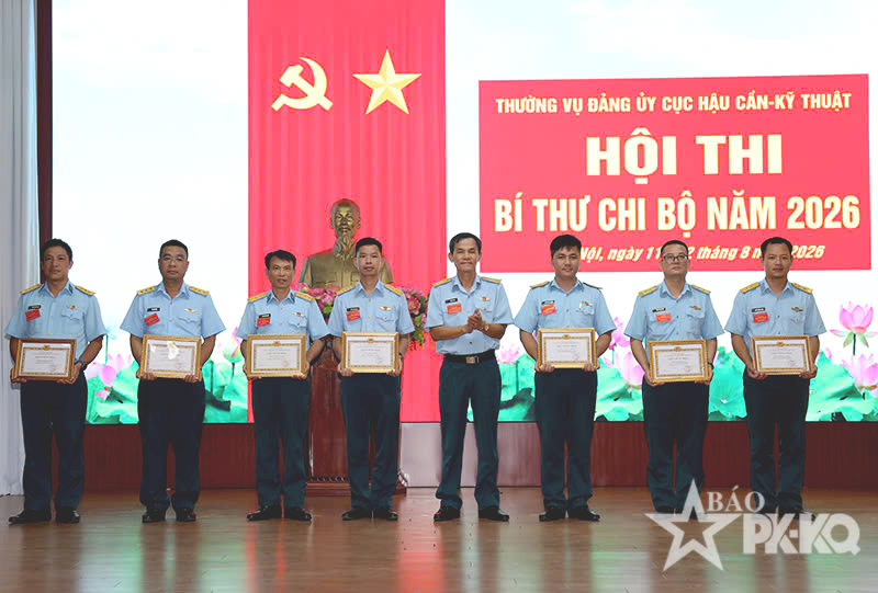 Bồi dưỡng n&acirc;ng cao tr&igrave;nh độ đội ngũ B&iacute; thư chi bộ ở Cục Hậu cần - Kỹ thuật