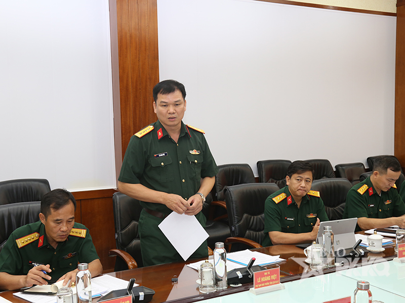 Bộ Quốc ph&ograve;ng Kiểm tra c&ocirc;ng t&aacute;c bảo đảm kỹ thuật, chuyển đổi số, khoa học c&ocirc;ng nghệ v&agrave; cải c&aacute;ch thủ tục h&agrave;nh ch&iacute;nh tại Qu&acirc;n chủng Ph&ograve;ng kh&ocirc;ng-Kh&ocirc;ng qu&acirc;n