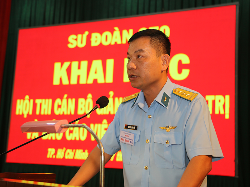 Sư đo&agrave;n 370 khai mạc Hội thi C&aacute;n bộ giảng dạy ch&iacute;nh trị v&agrave; B&aacute;o c&aacute;o vi&ecirc;n giỏi năm 2026