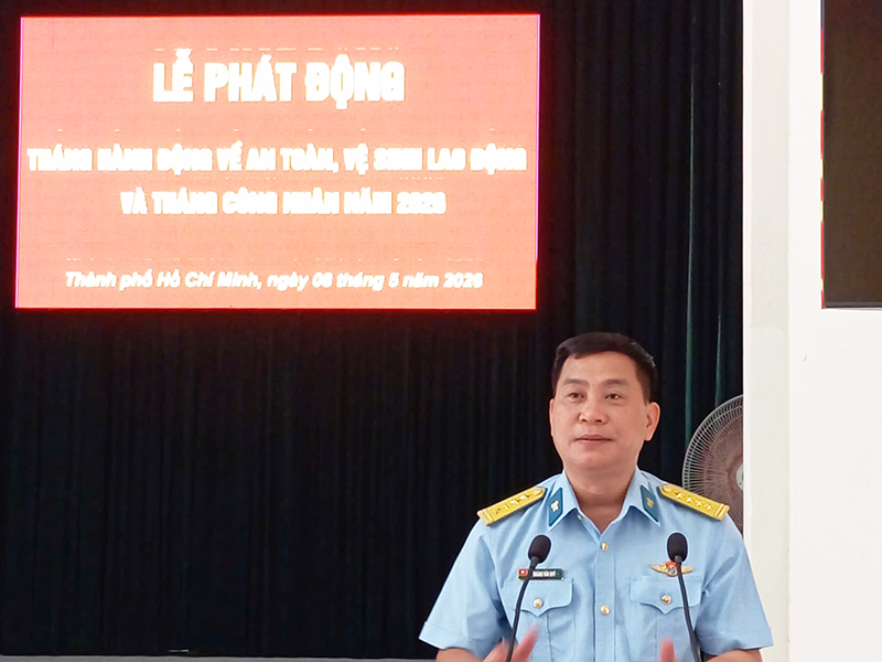Trung đo&agrave;n 294 ph&aacute;t động hưởng ứng th&aacute;ng h&agrave;nh động về an to&agrave;n, vệ sinh lao động năm 2026