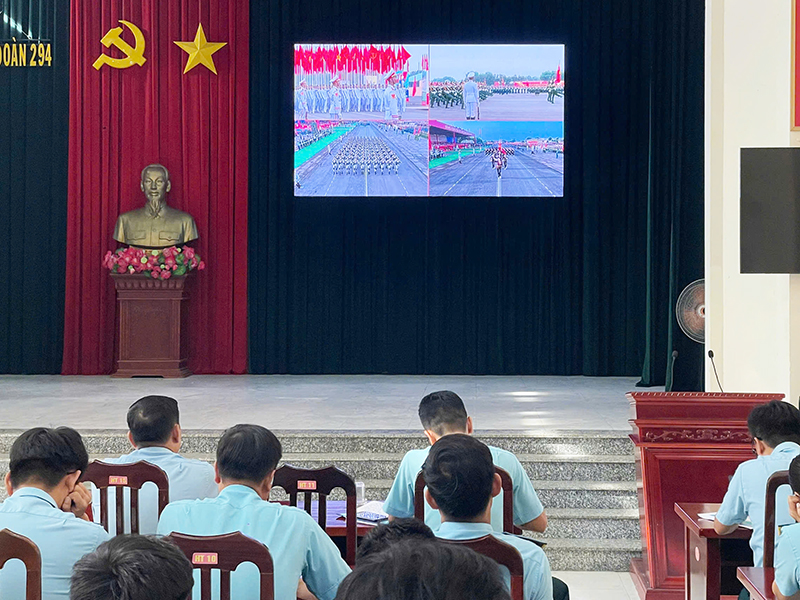 Trung đo&agrave;n 294 ph&aacute;t động hưởng ứng th&aacute;ng h&agrave;nh động về an to&agrave;n, vệ sinh lao động năm 2026