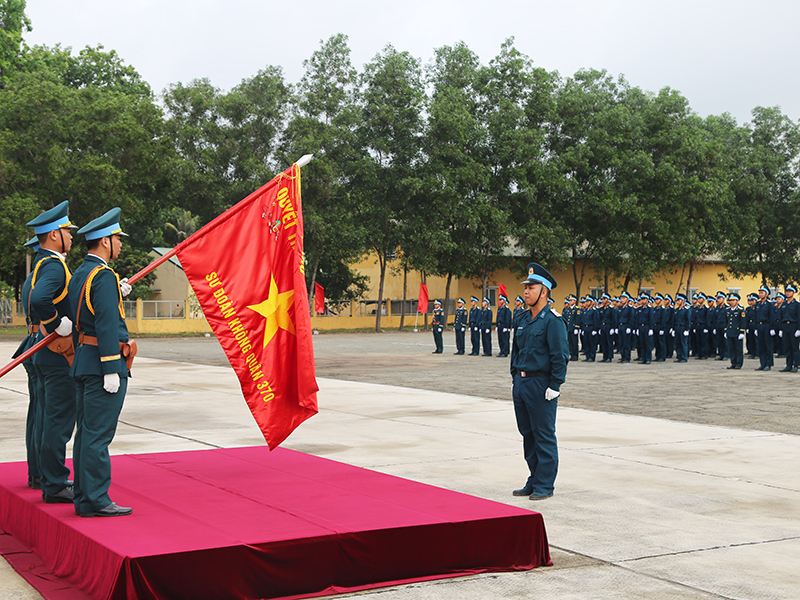 Các đơn vị trong Quân chủng Phòng không-Không quân tổ chức Lễ tuyên thệ chiến sĩ mới năm 2026