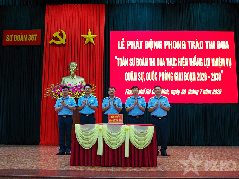 Sư đoàn 367 phát động Phong trào thi đua Thực hiện thắng lợi nhiệm vụ quân sự, quốc phòng giai đoạn 2026-2030
