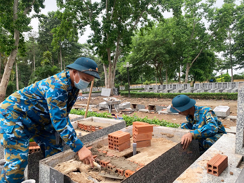 Trung đo&agrave;n 278 g&oacute;p sức thực hiện c&ocirc;ng t&aacute;c đền ơn đ&aacute;p nghĩa bằng những việc l&agrave;m thiết thực