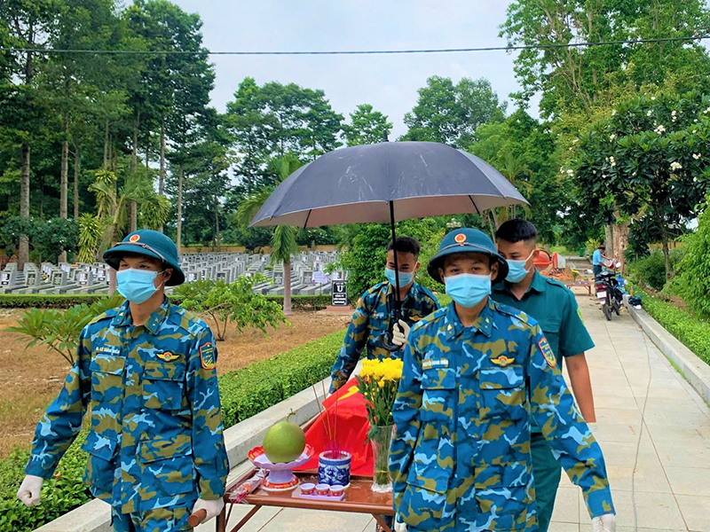 Trung đo&agrave;n 278 g&oacute;p sức thực hiện c&ocirc;ng t&aacute;c đền ơn đ&aacute;p nghĩa bằng những việc l&agrave;m thiết thực