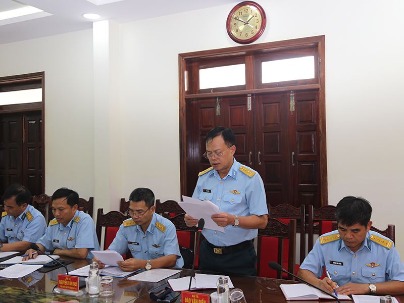 Đảng ủy Sư đo&agrave;n 367 tổ chức Hội nghị thực hiện nội dung gi&aacute;m s&aacute;t của Ban Thường vụ Đảng ủy Qu&acirc;n chủng PK-KQ