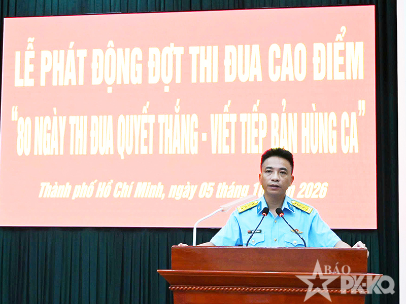 Sư đo&agrave;n 367 ph&aacute;t động Thi đua cao điểm &ldquo;80 ng&agrave;y thi đua quyết thắng - Viết tiếp bản h&ugrave;ng ca&rdquo;