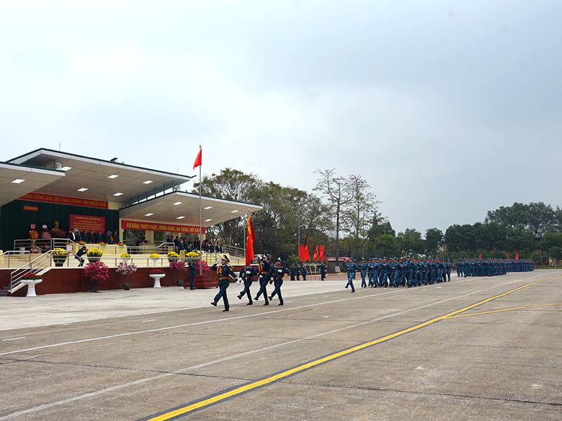 Lữ đo&agrave;n Kh&ocirc;ng qu&acirc;n 918, Qu&acirc;n chủng PK-KQ tổ chức Lễ ra qu&acirc;n huấn luyện năm 2026.