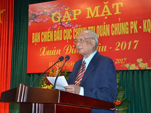 Hội bạn chiến đấu Cục Chính trị tổ chức gặp mặt đầu Xuân 2017
