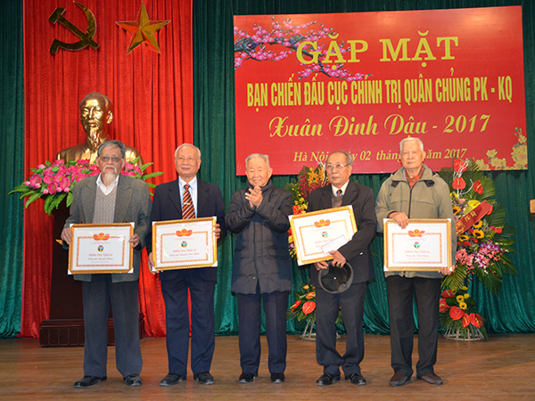 Hội bạn chiến đấu Cục Chính trị tổ chức gặp mặt đầu Xuân 2017