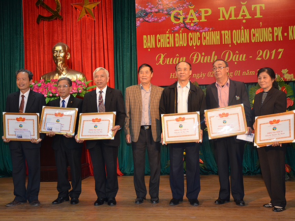 Hội bạn chiến đấu Cục Chính trị tổ chức gặp mặt đầu Xuân 2017