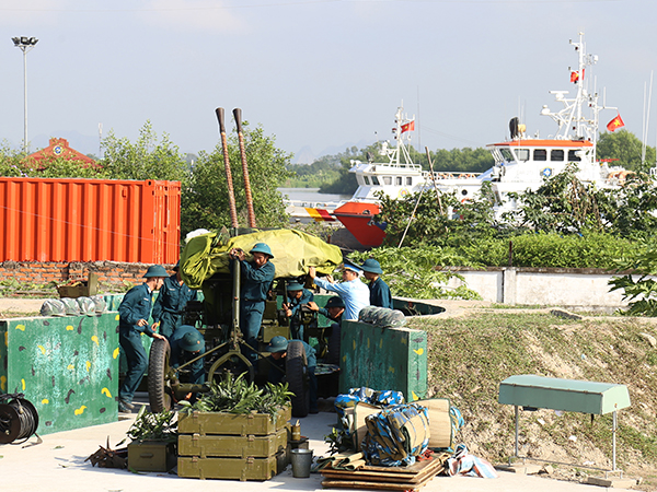 Trên trận địa Đất Cảng