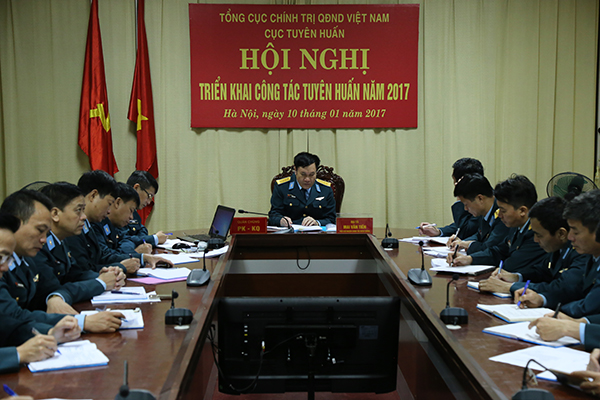 Hội nghị trực tuyến triển khai công tác tuyên huấn năm 2017