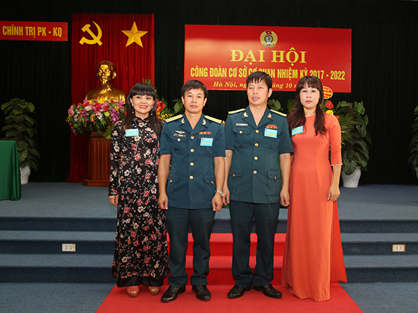 Cục Chính trị  Quân chủng PK-KQ tổ chức Đại hội Công đoàn cơ sở nhiệm kỳ 2017-2022