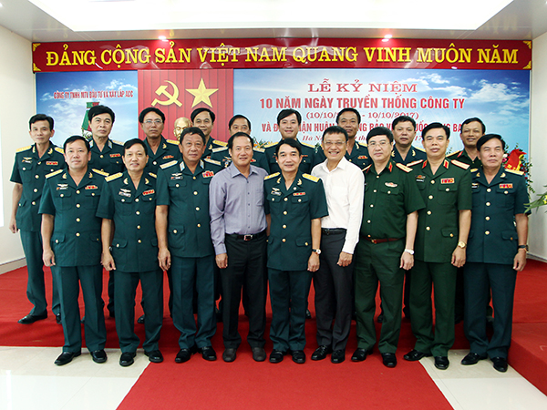 Công ty TNHH MTV Đầu tư và Xây lắp ACC kỷ niệm 10 năm ngày truyền thống và đón nhận Huân chương bảo vệ Tổ quốc hạng Ba
