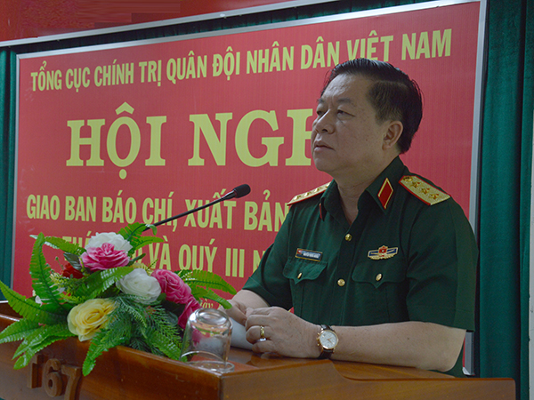 Giao ban Báo chí, xuất bản toàn quân tháng 10 và quý 3 năm 2017