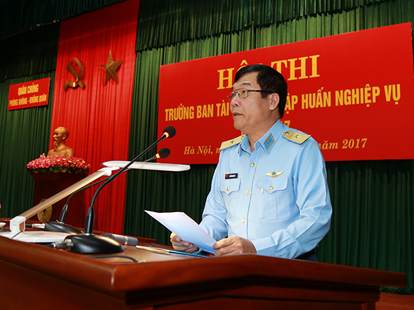 Quân chủng Phòng không-Không quân tổ chức Hội thi Trưởng Ban Tài chính, kế toán giỏi và tập huấn nghiệp vụ năm 2017