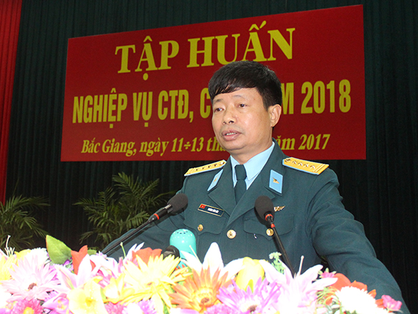 Sư đoàn 365 tập huấn nghiệp vụ công tác Đảng, công tác chính trị