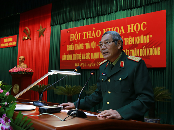Hội thảo khoa học: Chiến thắng “Hà Nội - Điện Biên Phủ trên không” bản lĩnh, trí tuệ và sức mạnh Việt Nam trên mặt trận đối không