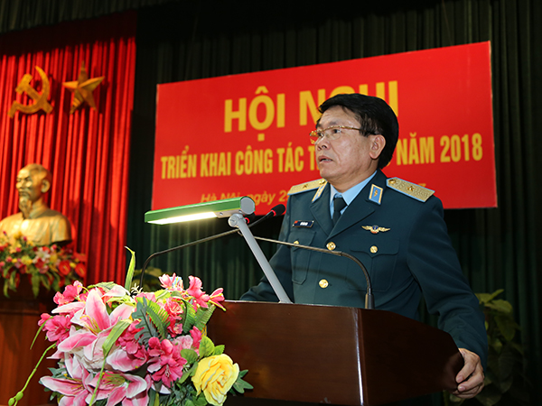 Các ngành trong Quân chủng Phòng không-Không quân triển khai nhiệm vụ năm 2018