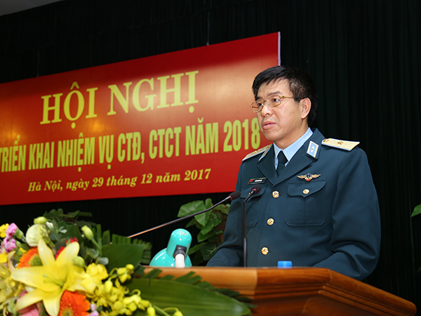 Các ngành trong Quân chủng Phòng không-Không quân triển khai nhiệm vụ năm 2018
