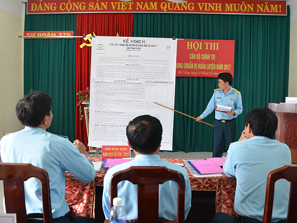 Sư đoàn 375 tổ chức hội thao công tác chuẩn bị huấn luyện năm 2017