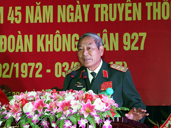 Trung đoàn Không quân 927 tổ chức gặp mặt kỷ niệm 45 năm ngày truyền thống